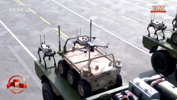 China Unveils 'Robotic Wolf' Swarms in Push for AI-Enabled Warfare