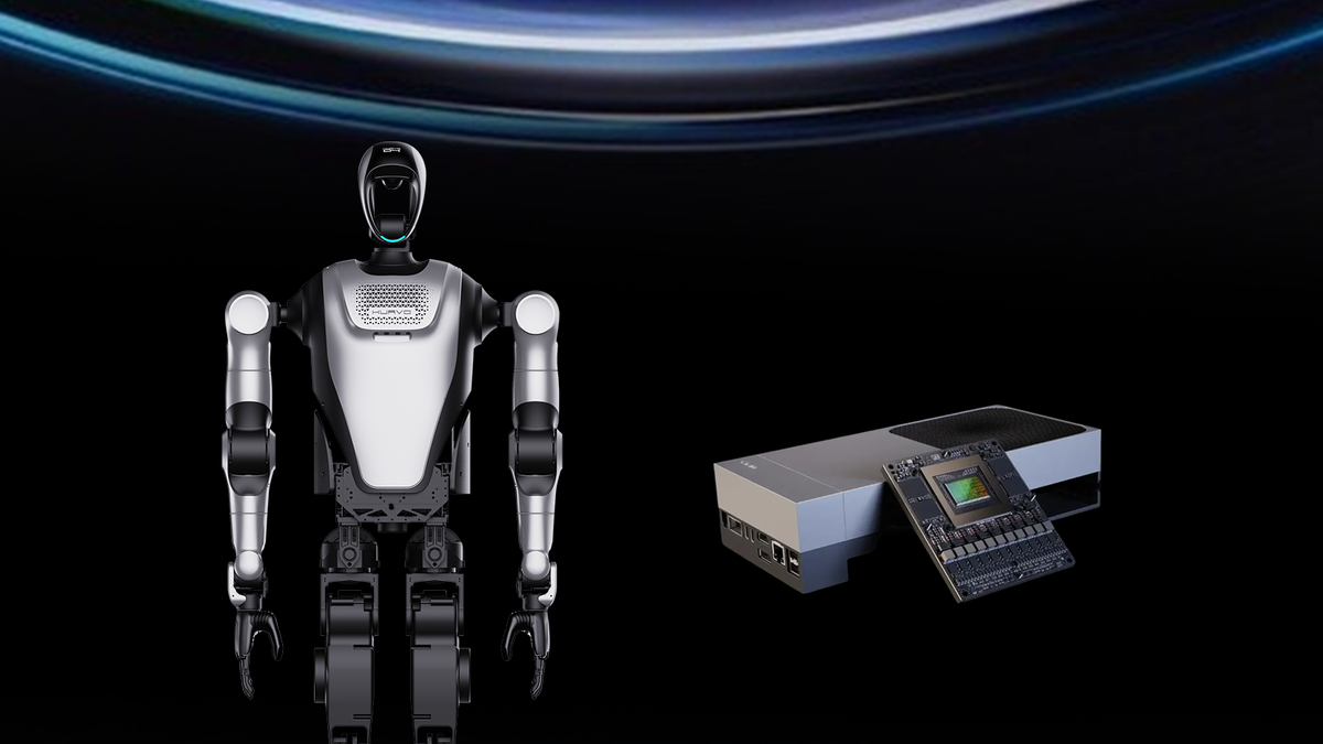 Chinese Firm Leju Taps Nvidia Chip for Humanoid Robot's Industrial Push