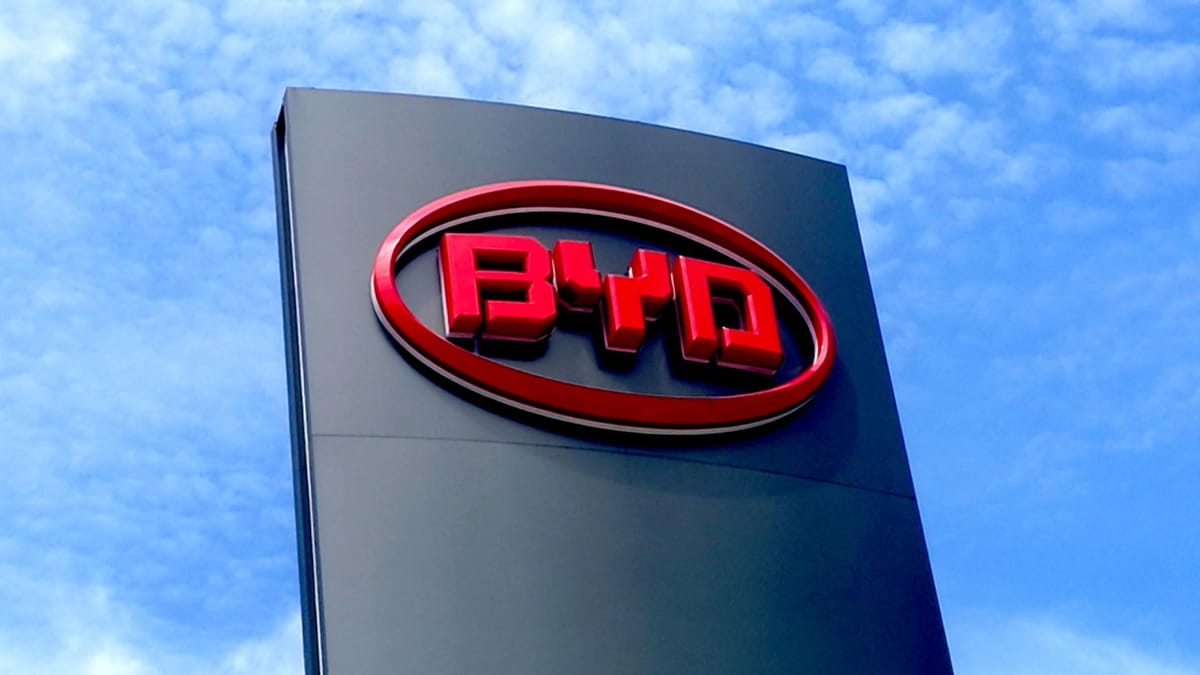BYD Reports First Quarterly Profit Decline Since 2022 on Weakening Sales