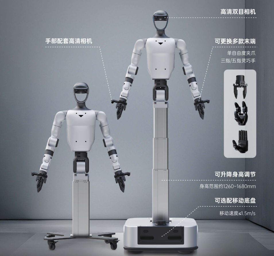 Unitree Robotics Launches First Wheeled Humanoid Robot with Full-Stack AI Training Solution