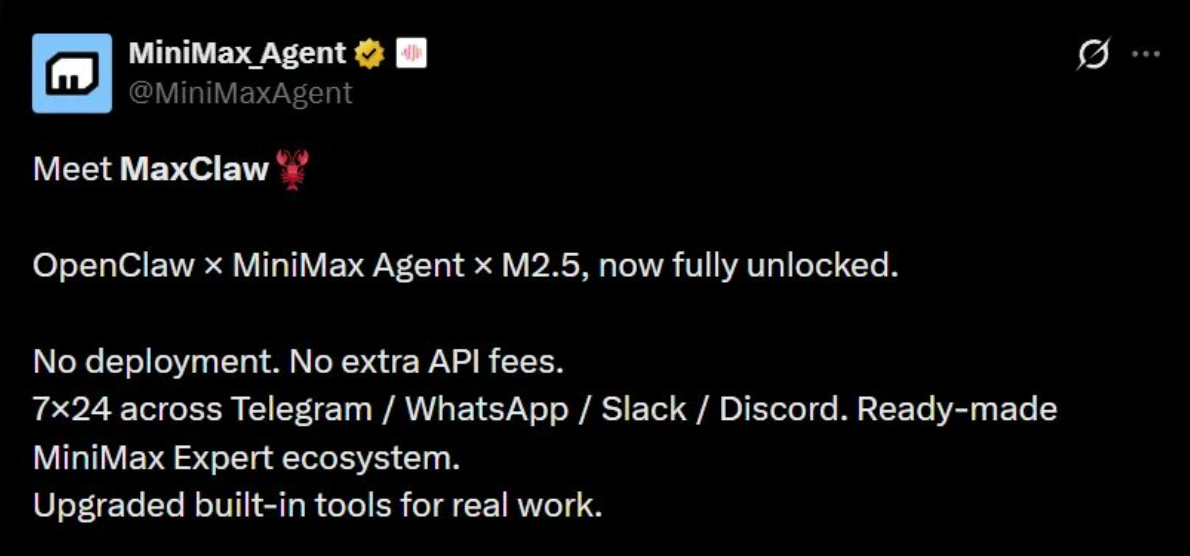 MiniMax Launches Cloud-Hosted AI Agent Service to Capitalize on OpenClaw's Viral Momentum