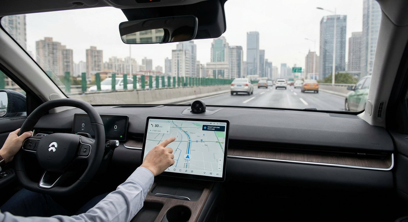 Nio Reports 81% Surge in Smart Driving Usage After 2026 World Model Update