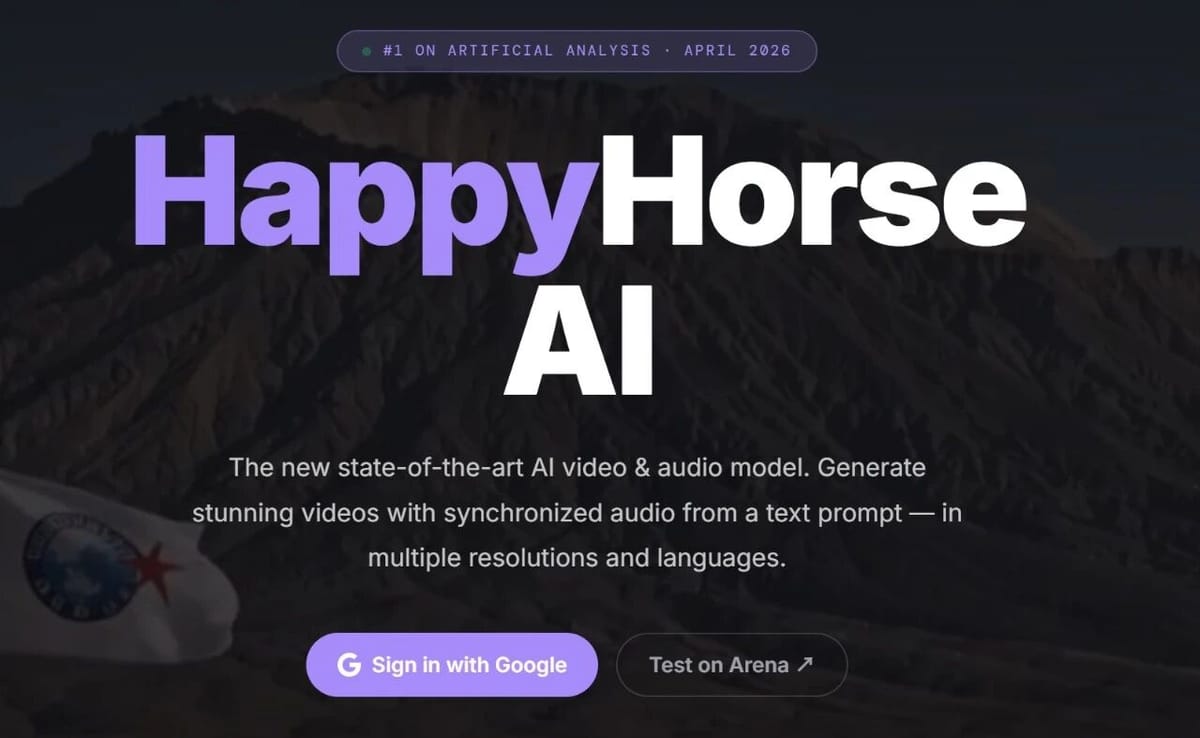 Alibaba touts “HappyHorse” video model after anonymous benchmark win, signaling broader multimodal AI push