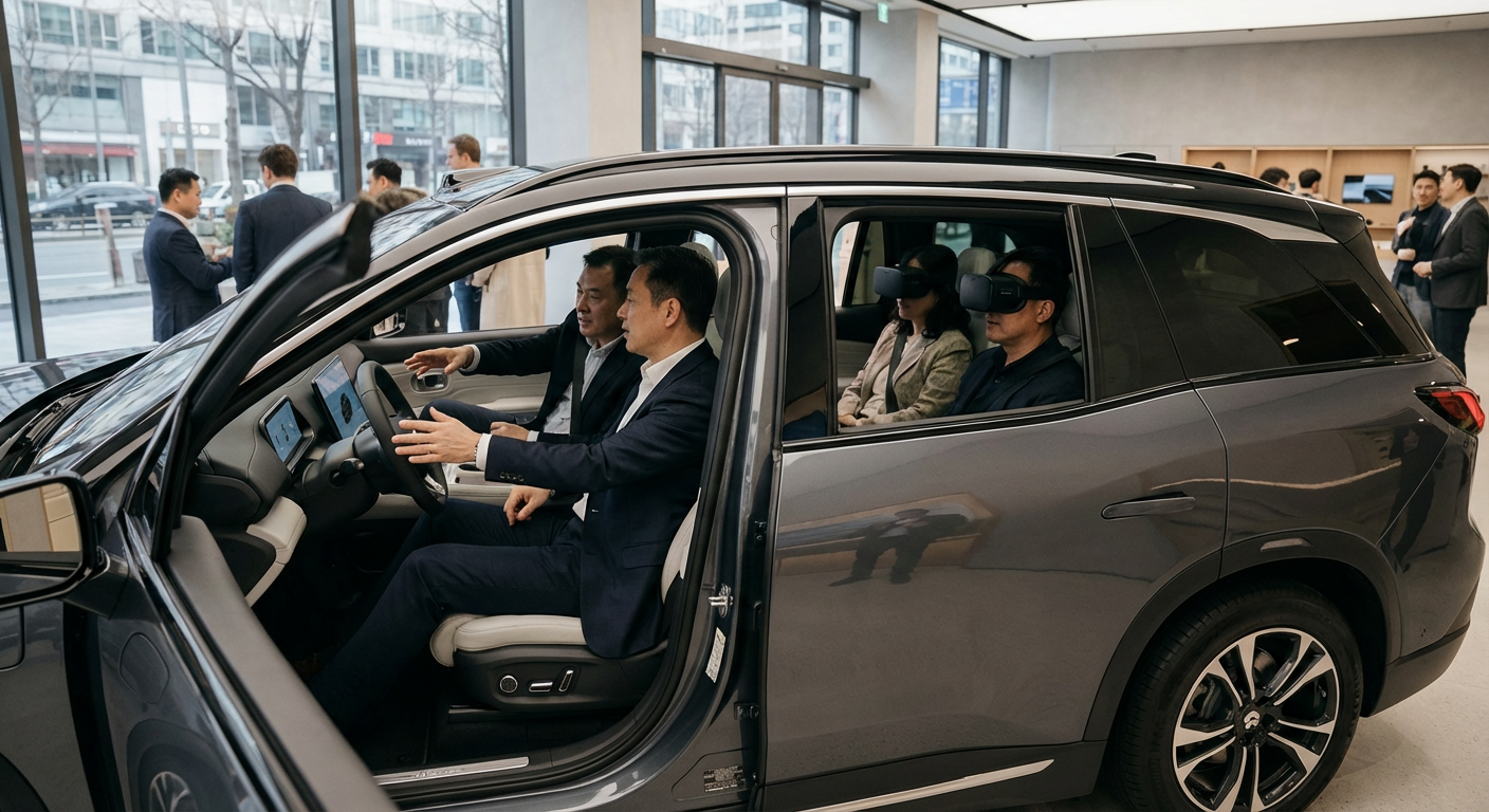 Nio ES9 Showcases SkyOS Edge in EV Software Race