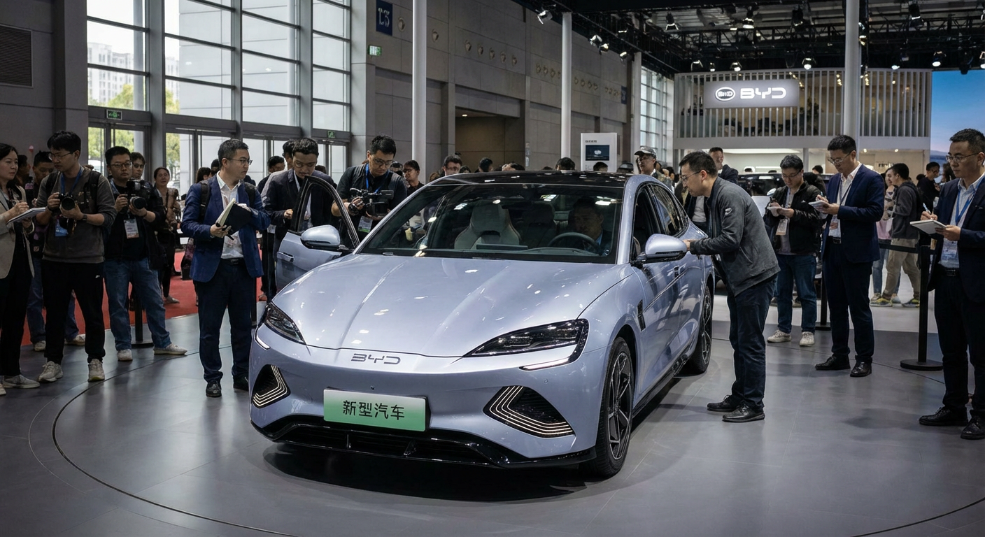 BYD Escalates EV Price War With Sub-$15,000 Tech-Heavy Models