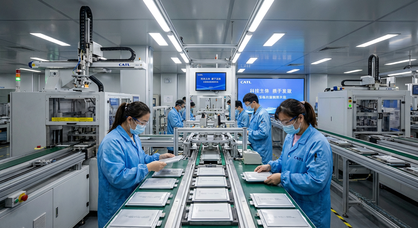 CATL Secures 60GWh Sodium-Ion Battery Deal to Reshape Grid Storage