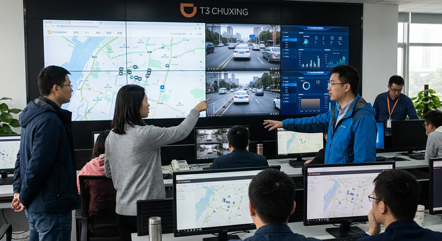 T3 Chuxing Files HK IPO as Robotaxi Pivot Tests Profit Margins