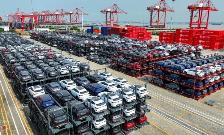 Chinese EV Brands Gain Global Share as Western Auto Sales Drop