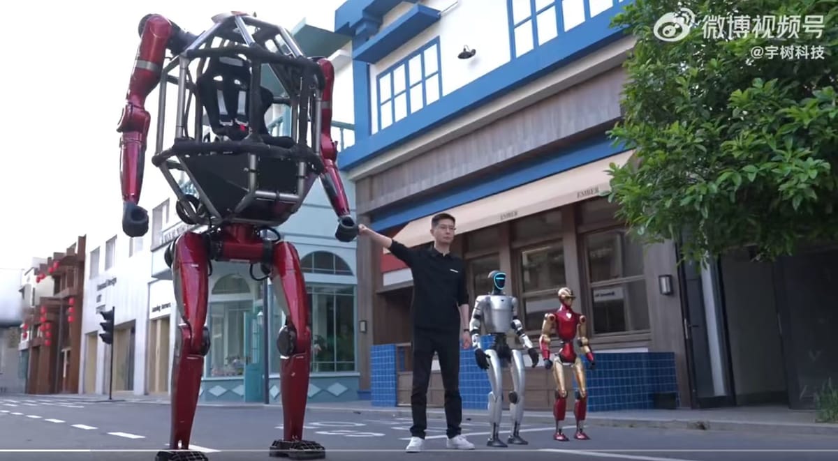 Unitree Robotics Unveils World's First Mass-Production Manned Mech Suit at RMB 3.9M