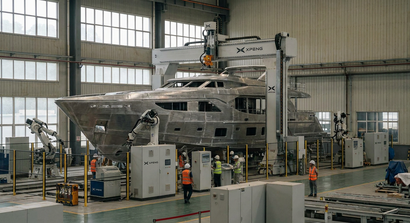 Xpeng Leverages EV Algorithms to Enter Luxury Yacht Market Under 'Flying Fish' Project
