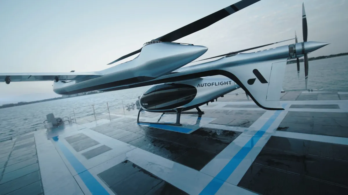 AutoFlight's V2000CG Breaks Global Barrier With First Overseas eVTOL Airworthiness Certificate