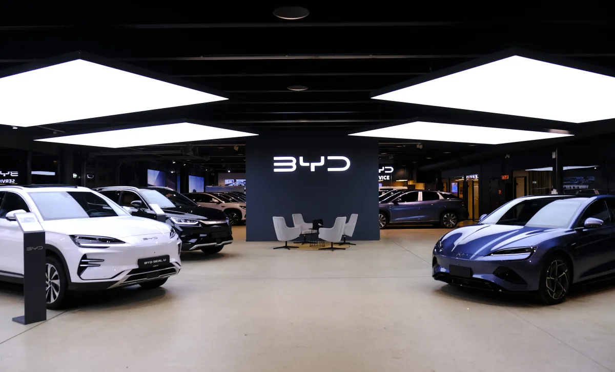 Chinese EV Brands Capture 12% Share in Norway's Near-Total Electric Market