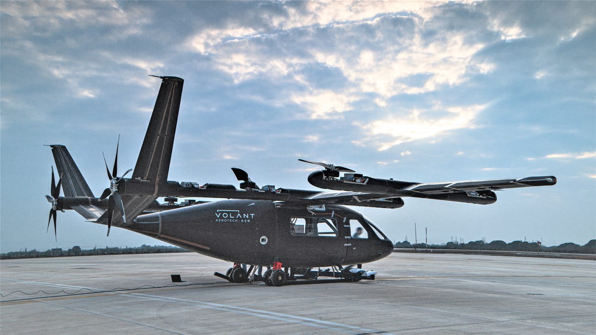 Volant Aerotech Targets China's First eVTOL IPO Backed by RMB 47.5B Order Book