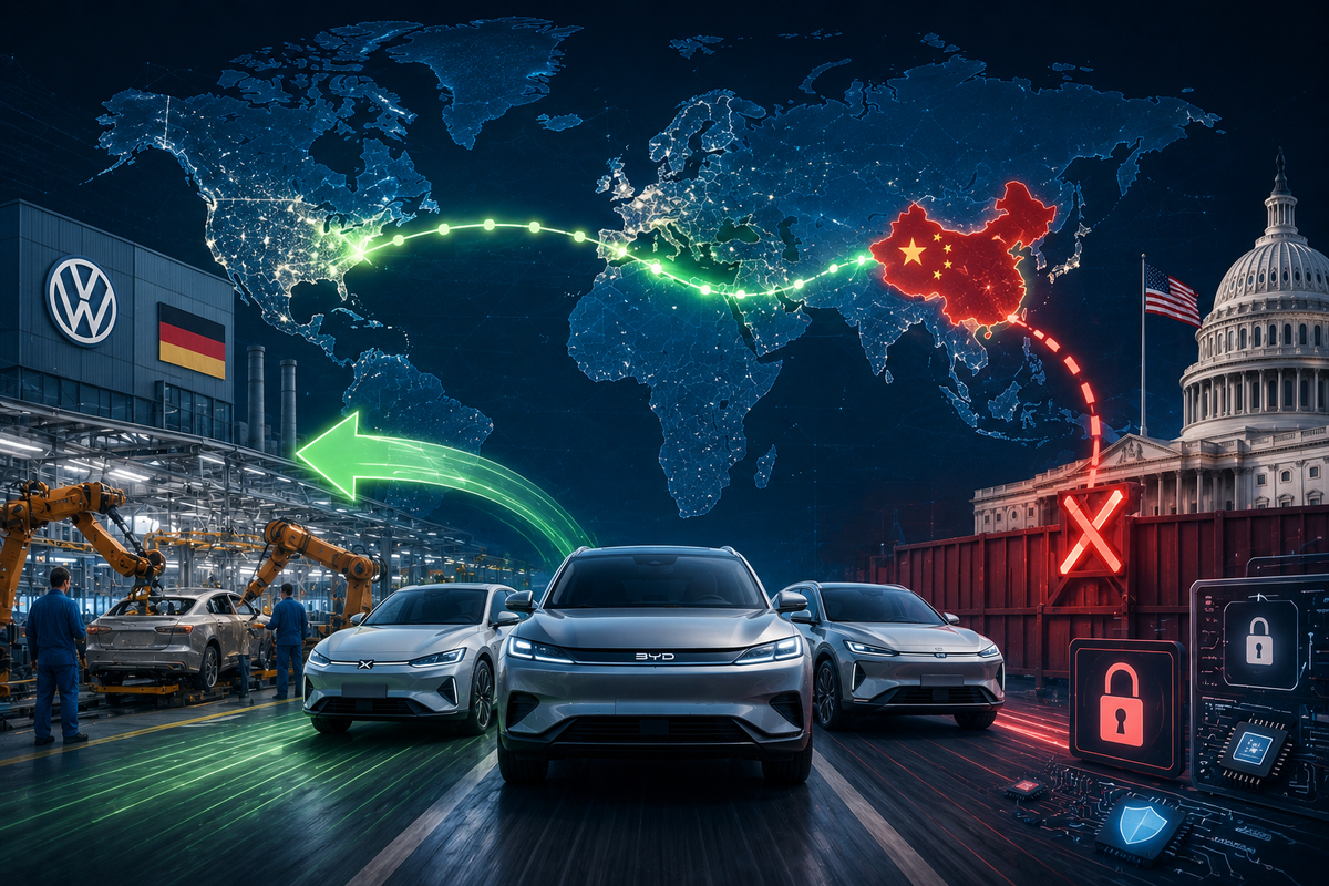 China's EVs Court Europe as U.S. Slams the Door Shut