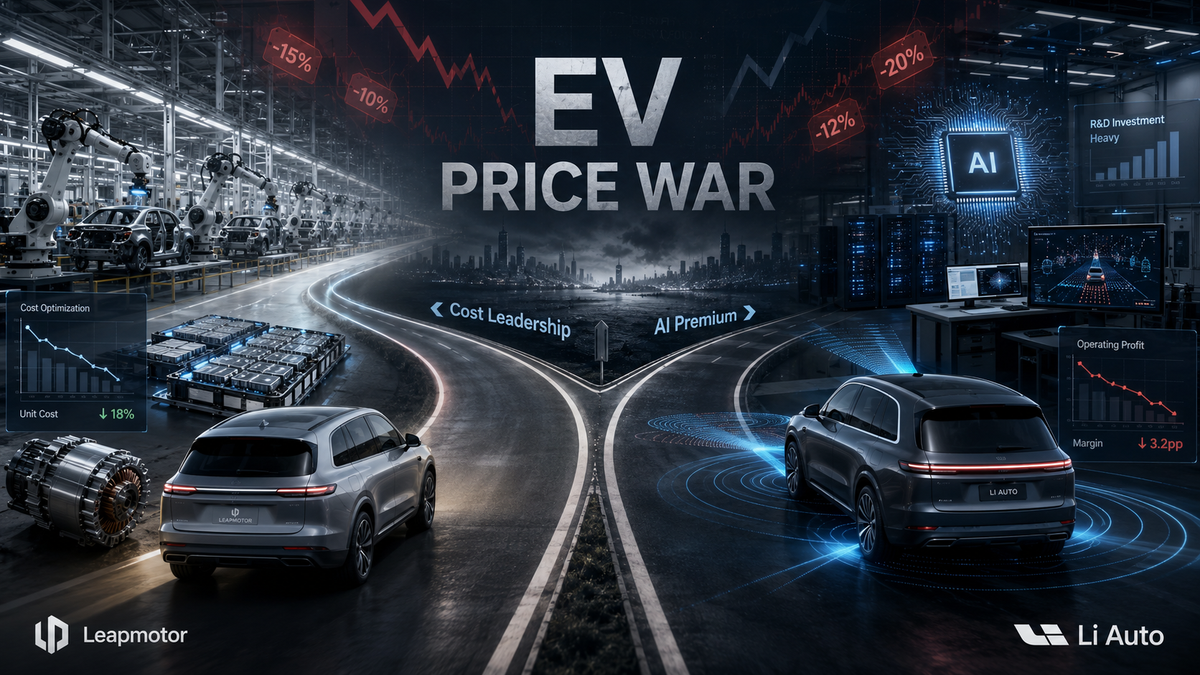 China's EV Price War Reaches a Breaking Point — and Two Automakers Illustrate Why