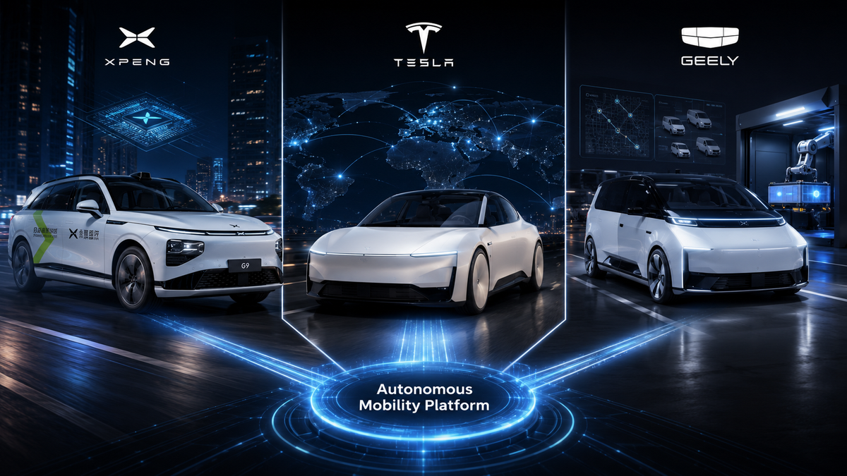 Automakers Seize the Robotaxi Narrative as Physical AI Race Reshapes Mobility Economics