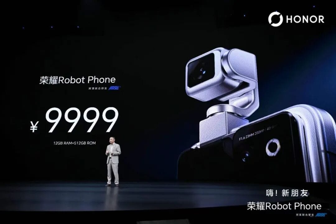 Honor's Robot Phone Sells Out in Hours as China's Smartphone War Turns Robotic