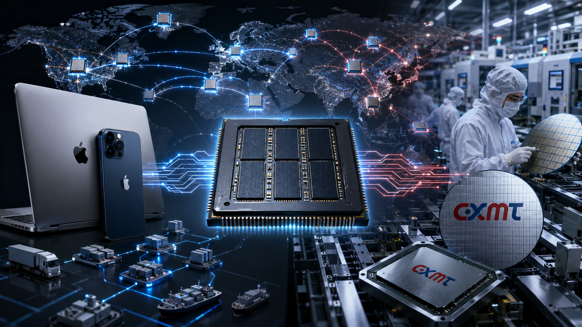 Apple Turns to CXMT as AI Memory Crunch Reshapes the Global DRAM Market