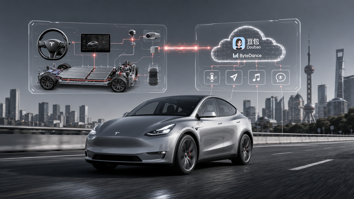 Tesla Turns to ByteDance's Doubao as China Forces an AI Localization Pivot