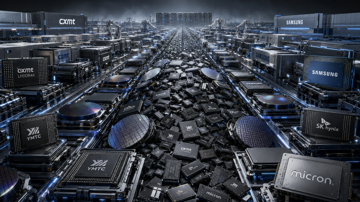 Morgan Stanley Warns China’s Memory Expansion Could Trigger a 2028 Supply Glut