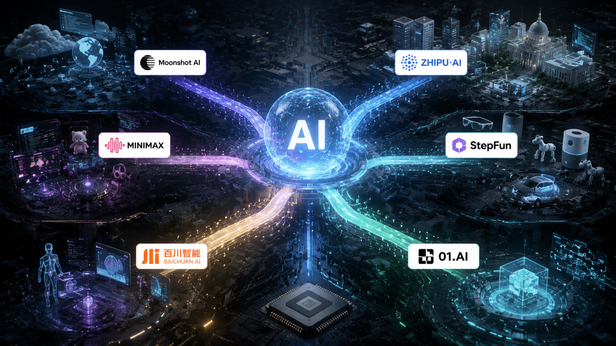 China's "AI Six Dragons" Are No More: How the Country's Top AI Startups Diverged