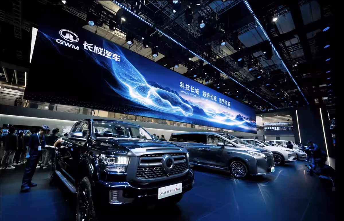 Great Wall Motor’s Overseas Sales Top China for First Time as Profit Slumps 61%