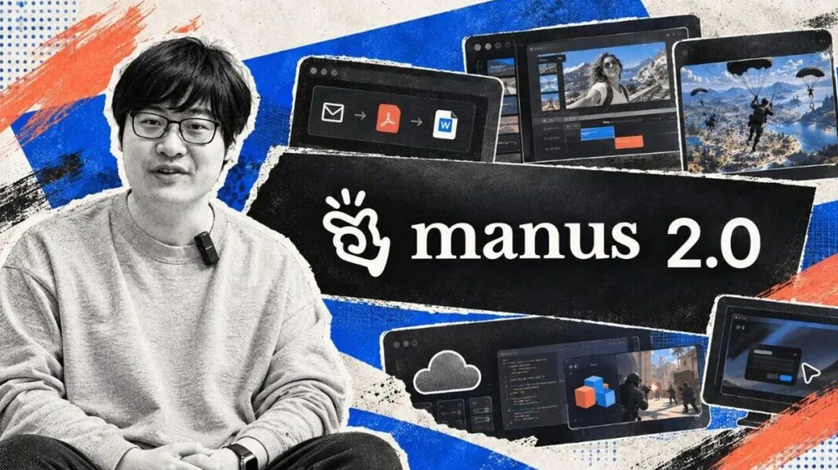 Manus 2.0 Rewrites the AI Agent Playbook With Cloud Infrastructure and a Standalone Digital-Identity App