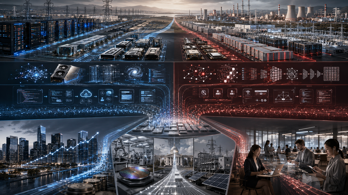 The US-China AI Race: Chips, Models, Value Capture and Three Ways to Win