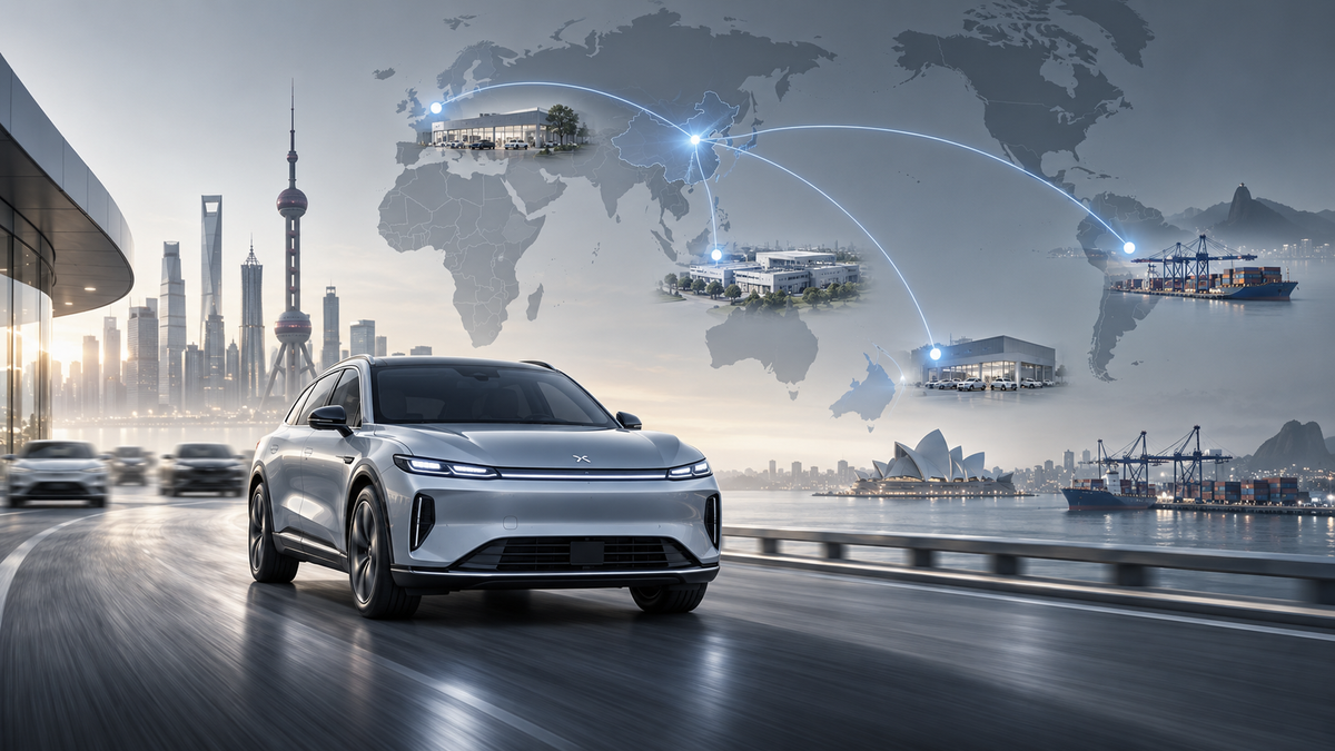 Chinese Automakers Seize 7.6% Global Share as Overseas EV Sales Surge 62% in Seven Months