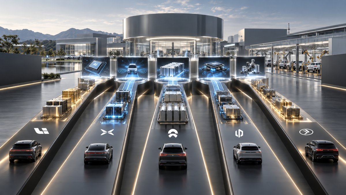 China’s EV Upstarts Face a New Test: Who Can Afford the R&D Race?