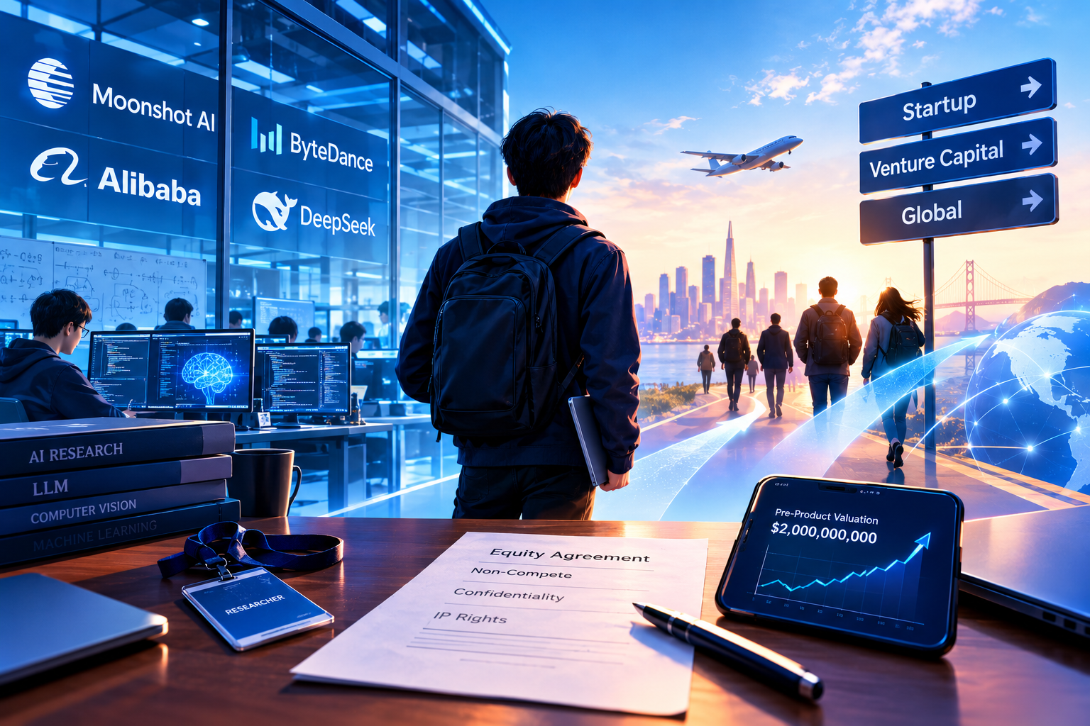 China's AI Talent Exodus Accelerates as Startup Valuations Eclipse Big-Tech Retention Budgets