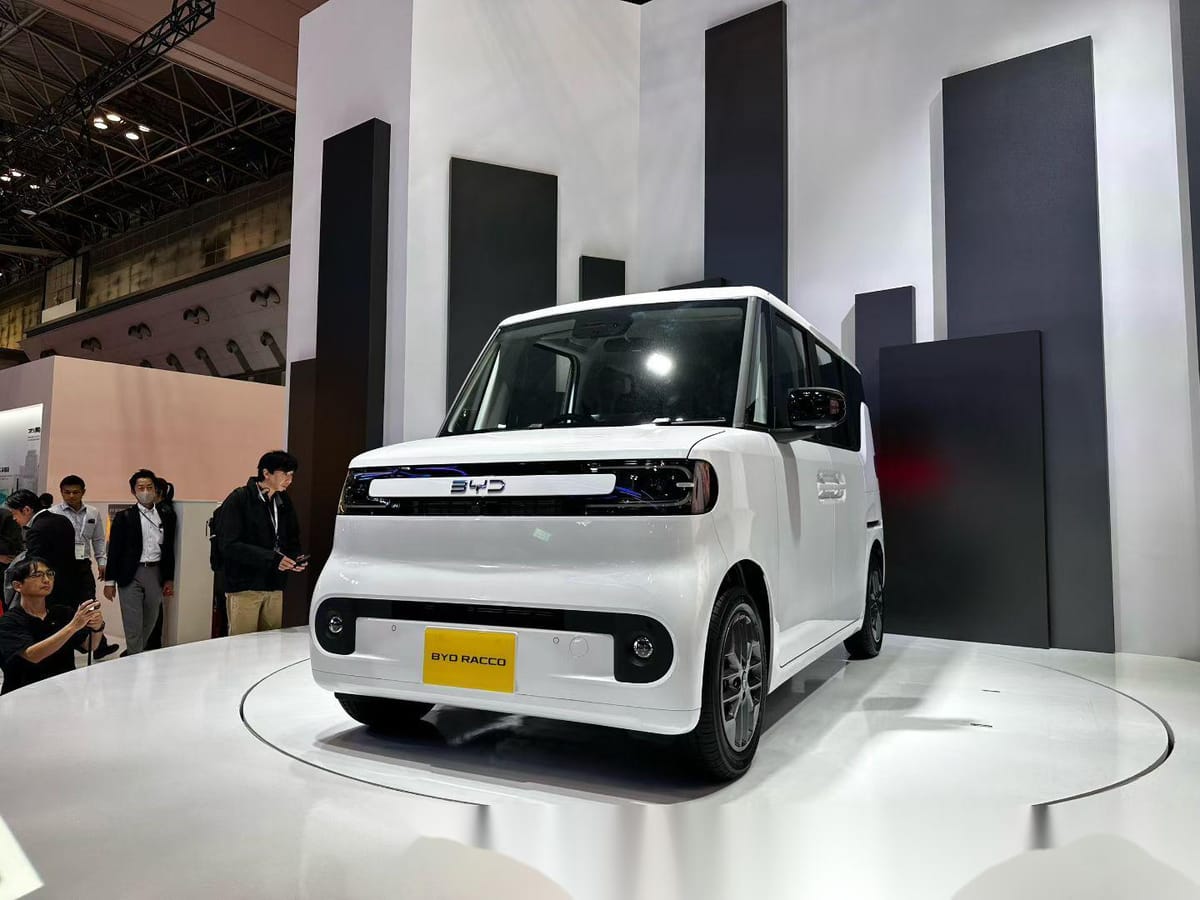 BYD Exports Japan-Exclusive Micro EV to Global RHD Markets